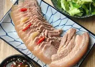 Hình ảnh Cơm Thịt luộc