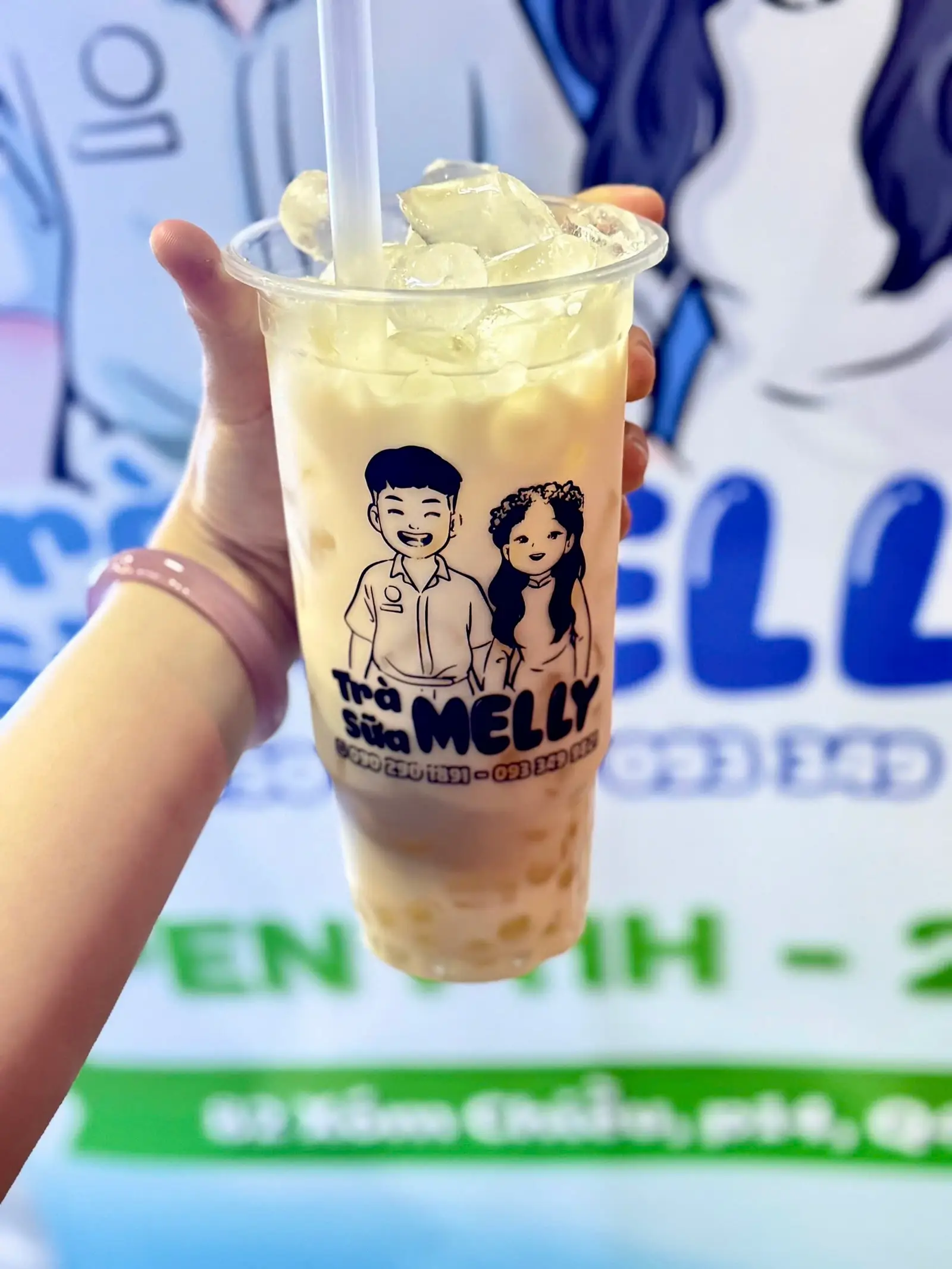 Hình ảnh Trà sữa gạo rang
