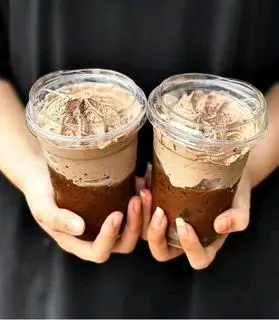 Hình ảnh cafe kem nâu