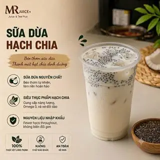 Hình ảnh Sữa Dừa Hạt Chia