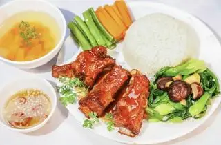 Hình ảnh Cơm sườn sốt