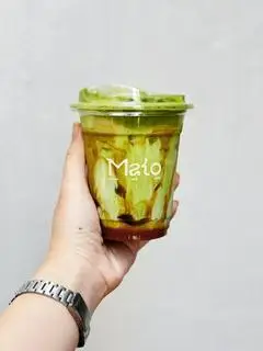 Hình ảnh Matcha latte caramel