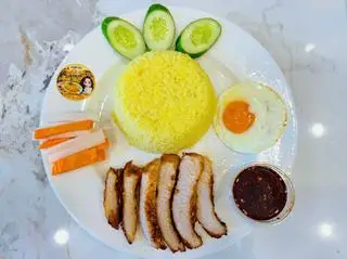 Hình ảnh Cơm nọng heo nướng Trung hoa