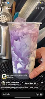 Hình ảnh Latte khoai môn 