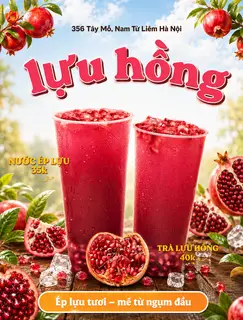 Hình ảnh Trà Lựu Hồng