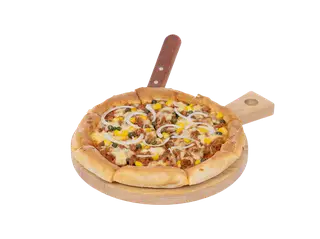 Hình ảnh Half pizza bò BBQ