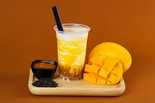 Hình ảnh Trà sữa Xoài Dừa tươi