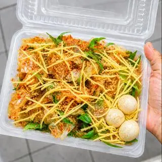 Hình ảnh Bánh Dẻo Trộn Tỏi Ớt 3 Cút ( Chay )