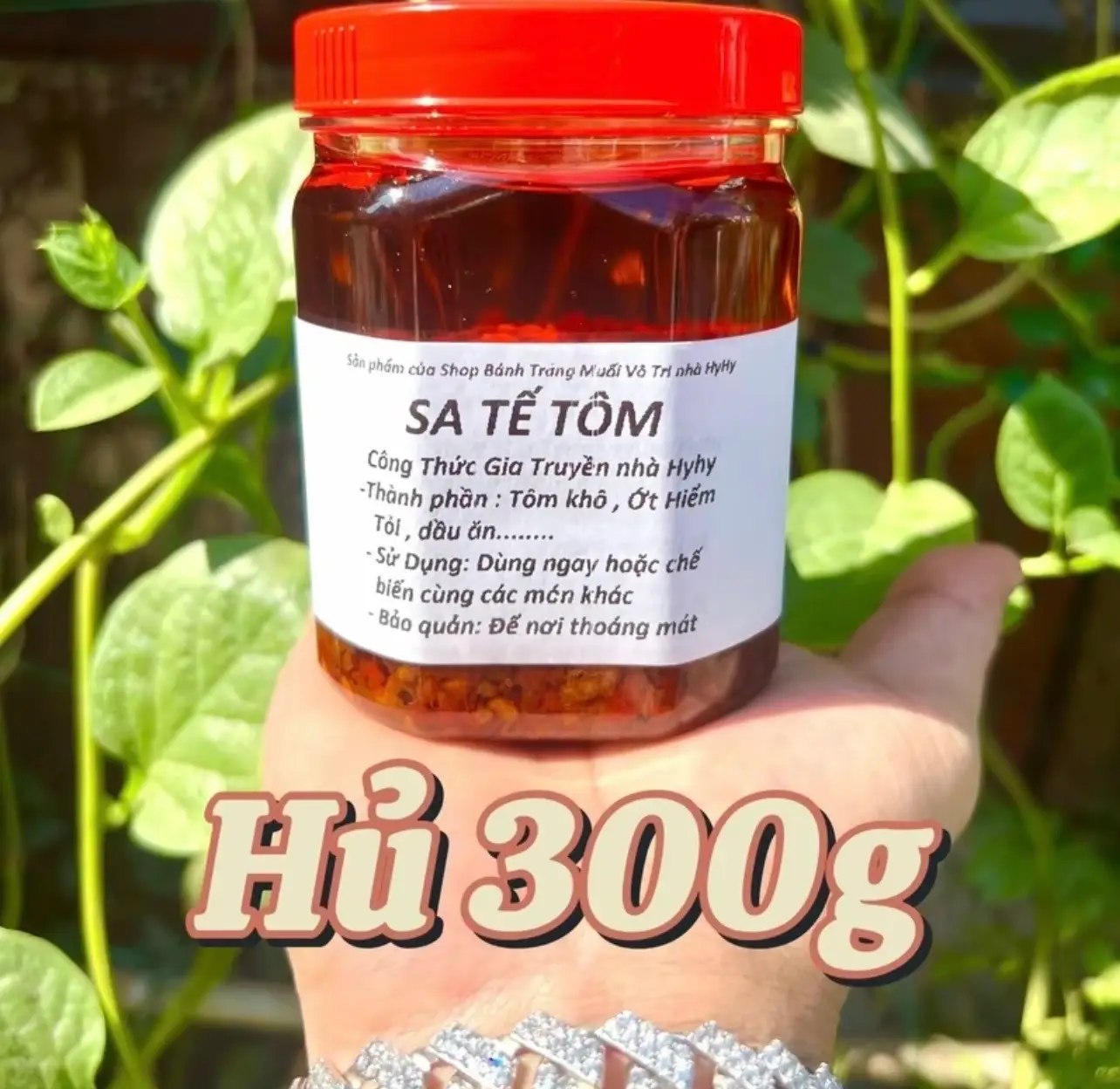 Hình ảnh Sa tế tôm 300g