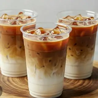 Hình ảnh cafe sữa tươi ly 700ml 