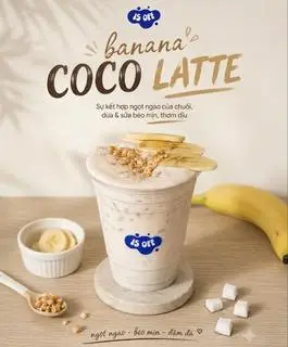 Hình ảnh Banana Coco Latte
