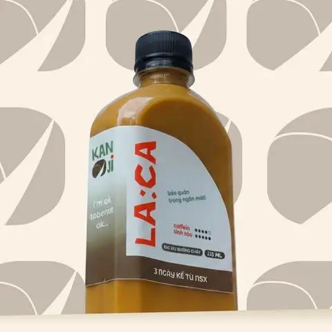 Hình ảnh [Chai 330ml]  La:ca - Latte caramel