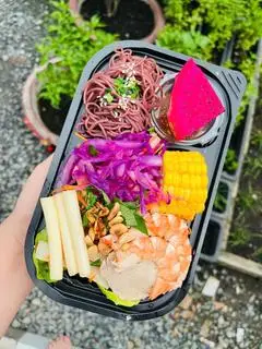 Hình ảnh Gỏi ngó sen tôm thịt, bún lứt/bún ngũ vị