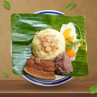 Hình ảnh Xôi bắp thịt kho - patê
