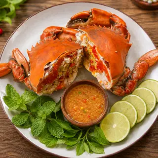 Hình ảnh 1 CUA GẠCH SON HẤP LỚN+