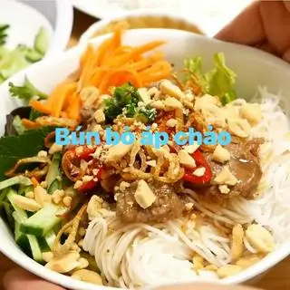 Hình ảnh Bún bò áp chảo