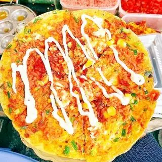 Hình ảnh bánh tráng nướng thập cẩm pate