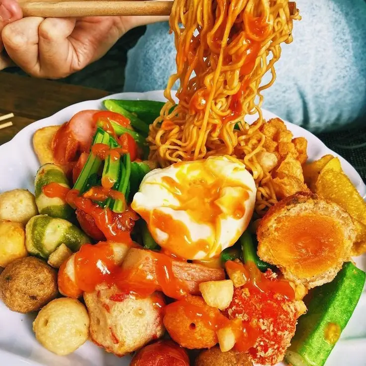 Hình ảnh Mì Trộn Cá Viên Thập Cẩm 