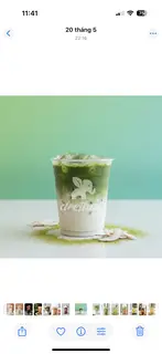 Hình ảnh Matcha sữa dừa