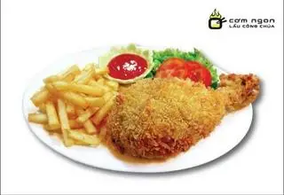 Hình ảnh  Combo Đùi Gà Rán +khoai tây +1 ly nước Pepsi