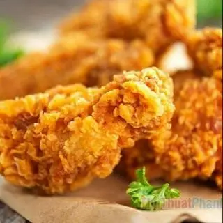 Hình ảnh 1 miếng gà chiên mắm 