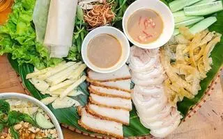 Hình ảnh Combo Bánh Tráng Cuốn Thịt Heo+ Bánh Tráng Cuốn Thịt Heo Chiên 