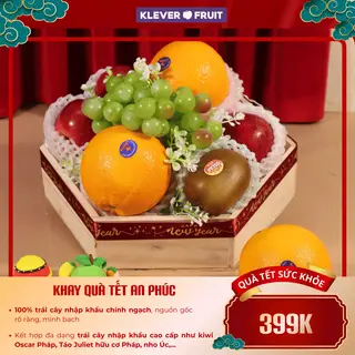 Hình ảnh [TẾT 2026] Hộp Quà Tết An Phúc - Quà Trái Cây Tết - Klever Fruit