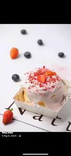 Hình ảnh Bánh mây - dâu tây