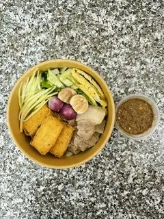 Hình ảnh Bún mắm nêm (tô thường)