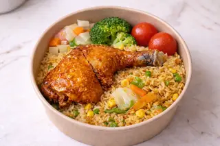 Hình ảnh Đùi gà chiên mắm tỏi