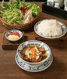 Hình ảnh Bún Chả Thịt Miếng