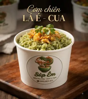 Hình ảnh Cơm chiên Lá É - Cua 