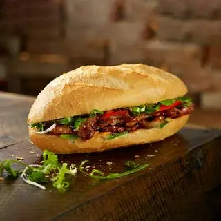 Hình ảnh BÁNH MÌ THỊT XIÊN NƯỚNG