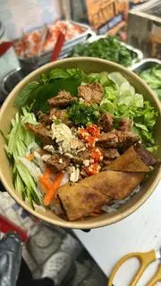 Hình ảnh bún thịt nướng