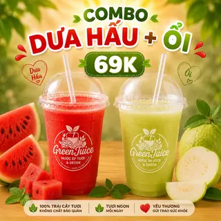 Hình ảnh Combo dưa hấu - ổi tươi