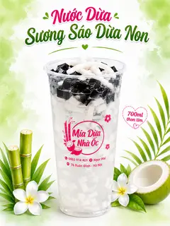 Hình ảnh Nước Dừa Sương Sáo ( 500ml) 