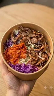 Hình ảnh Mỳ cay kim chi bò 