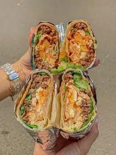 Hình ảnh tacos bò cay size M