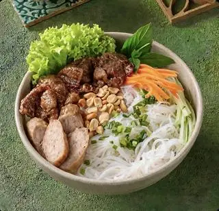 Hình ảnh Bún Thịt Nướng + Nem Nướng