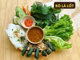 Hình ảnh Bò nướng lá lốt