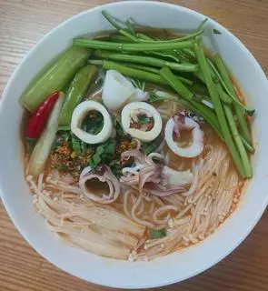 Hình ảnh bún thái mực