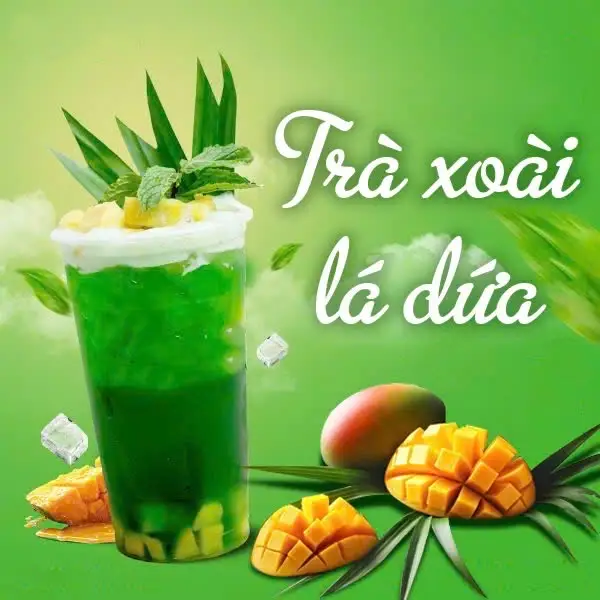 Hình ảnh Trà Xoài Lá Nếp (New)