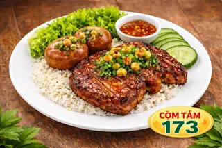 Hình ảnh Cơm sườn trứng kho