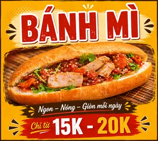 Hình ảnh Bánh Mì Thập Cẩm 