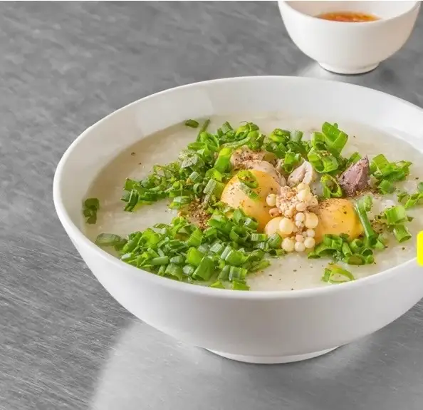 Hình ảnh Cháo kê gà trứng non