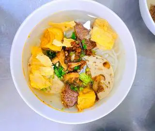 Hình ảnh bún bò chay 