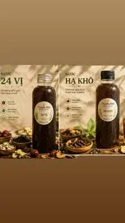 Hình ảnh 2 chai 500ml- Hạ Khô + 24 vị