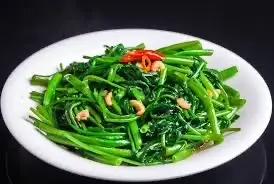 Hình ảnh Rau muống xào tỏi