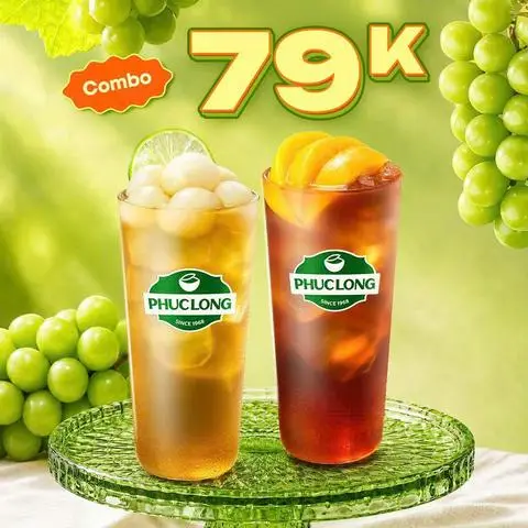 Hình ảnh Combo 2 Ly Chỉ 79K - Trà Trái Cây