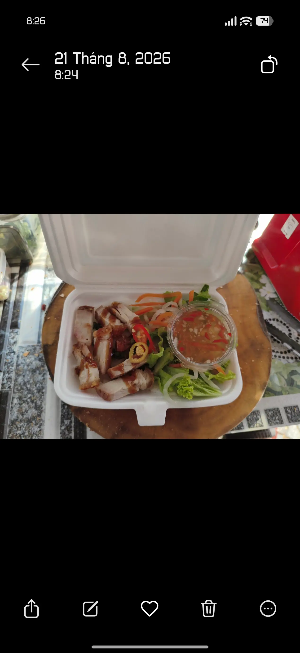 Hình ảnh Bánh Hỏi Heo Quay